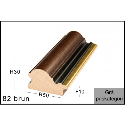 Fotoramme Nr. 82 Brun