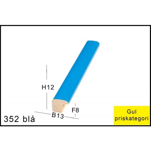 Fotoramme Nr. 352 Blå