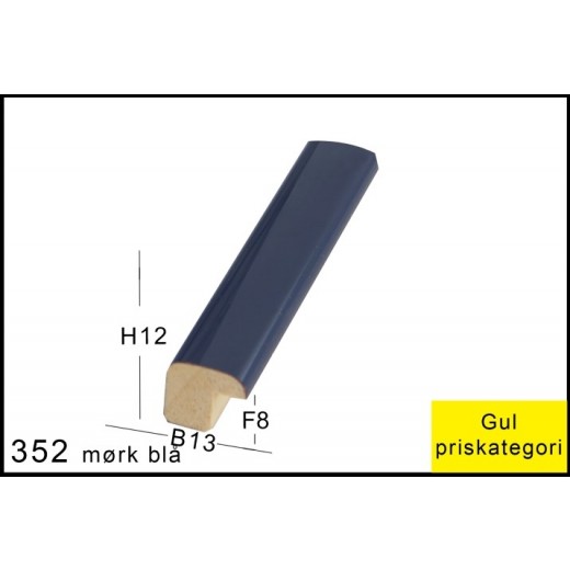 Fotoramme Nr. 352 Mørkblå Special Størrelse