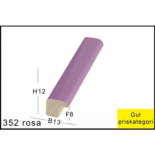Fotoramme Nr. 352 Rosa