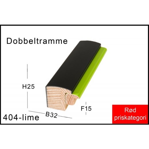 Fotoramme Nr. 404 Lime Trendline