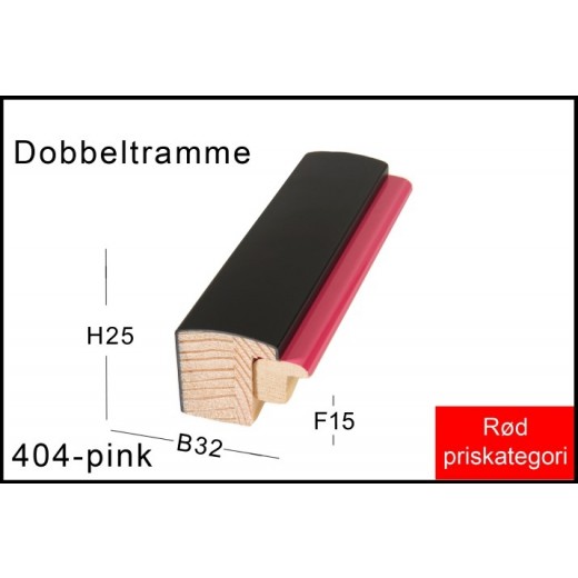 Fotoramme Nr. 404 Pink Trendline Special Størrelse