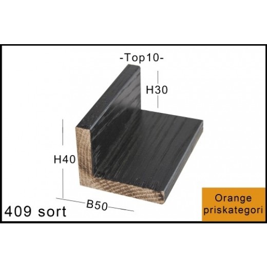 SVÆVERAMME NR. 409 SORT