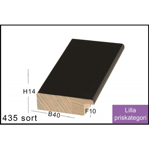 Fotoramme Nr. 435 Sort