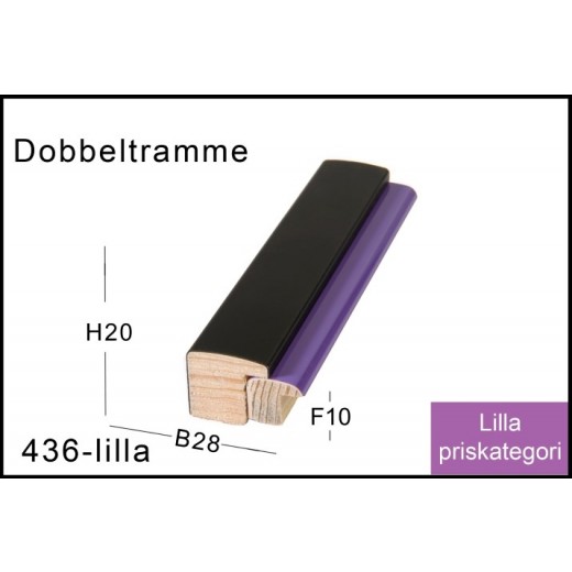 Fotoramme Nr. 352 LIlla Special Størrelse