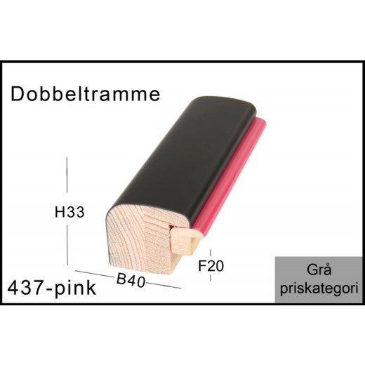 Fotoramme Nr. 437 Pink Trendline Special Størrelse