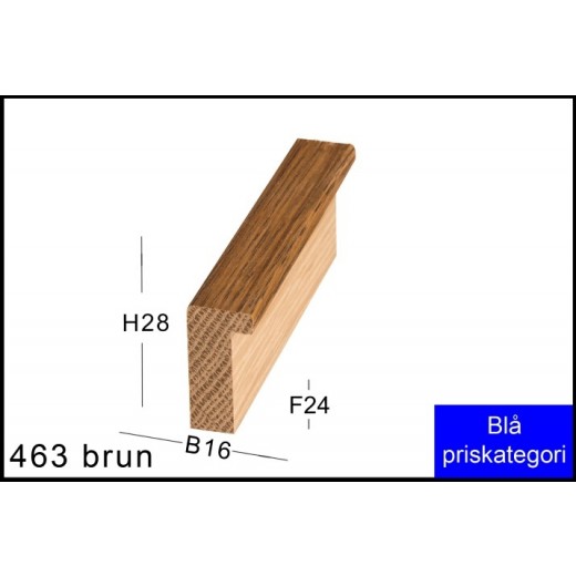 Fotoramme Nr. 463 Brun Special Størrelse