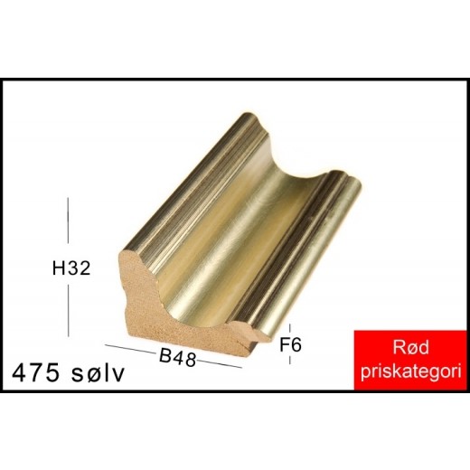 Fotoramme Nr. 475 Sølv