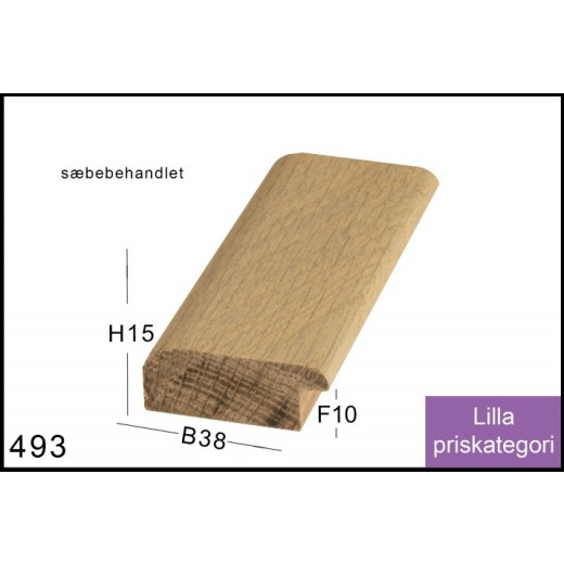 Fotoramme Nr. 493 Sæbebeh. Eg Special Størrelse