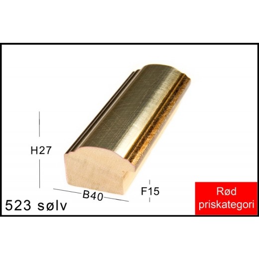 Fotoramme Nr. 523 Sølv
