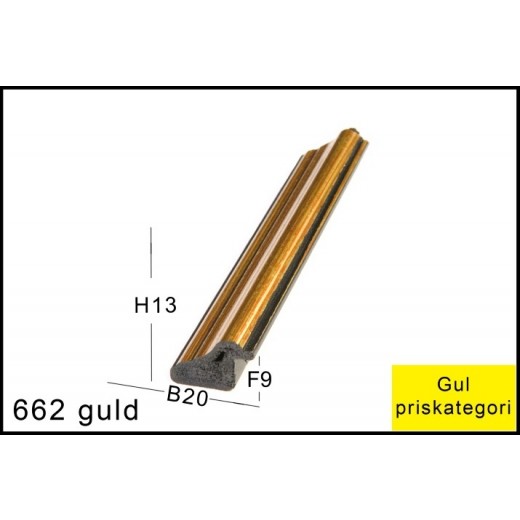 Fotoramme Nr. 662 Guld