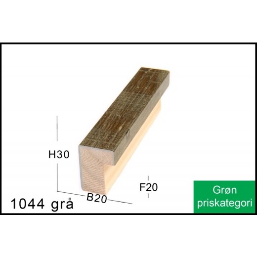 Fotoramme Nr. 1044 Grå