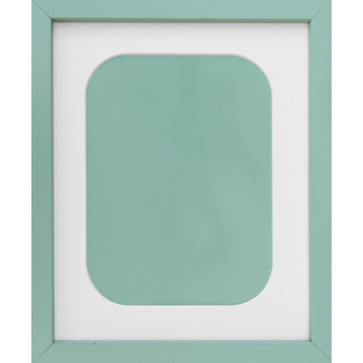 Ramme nr 1045 Lyse grøn m/ passepartout 24x30/18x24
