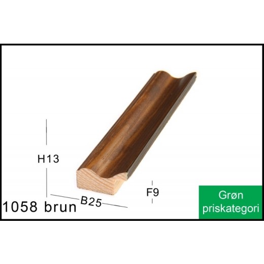 Fotoramme Nr. 1058 Brun Special Størrelse