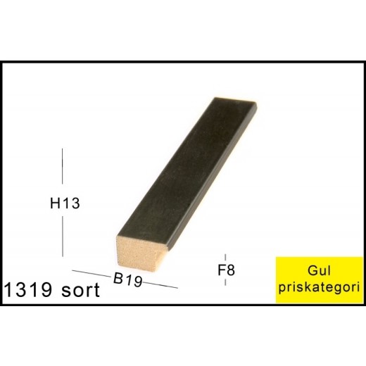Fotoramme Nr. 1319 Sort Special Størrelse