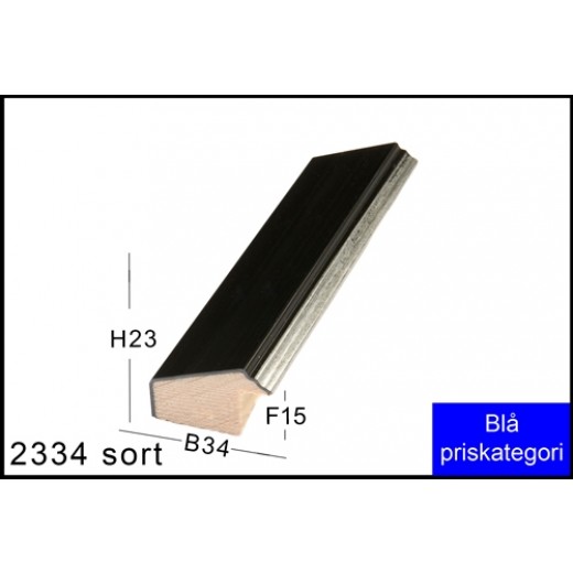 Fotoramme Nr. 2334 Sølv
