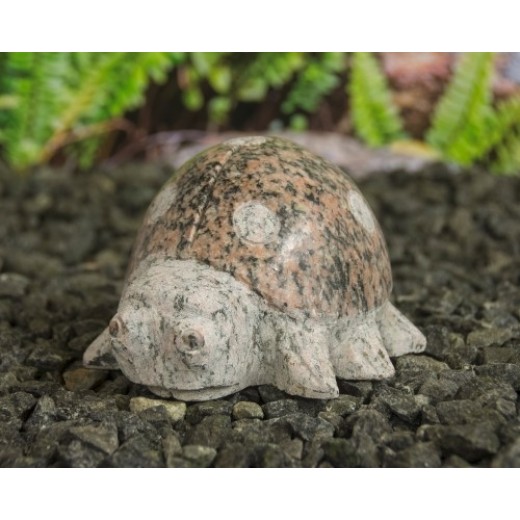 Mariehøne i granit - Rosa