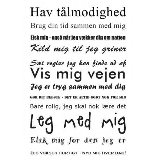 Tekster til passepartout