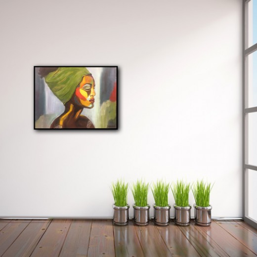 Linda Rahbek 60x80 cm