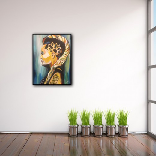 Linda Rahbek 60x80 cm