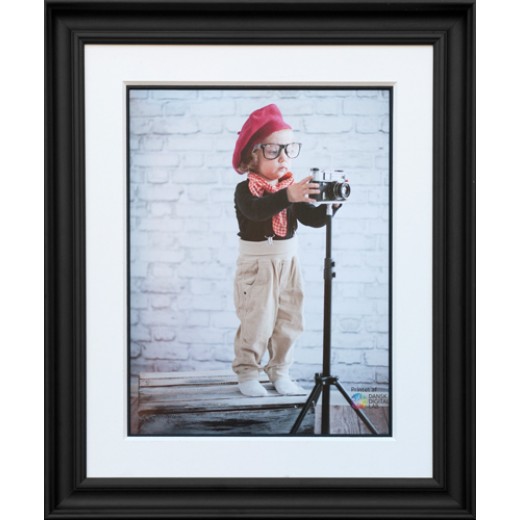 PP130 - Passepartout Hvid m/sort