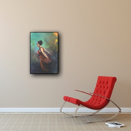 Brit Vilken Jensen - 62x93 cm 