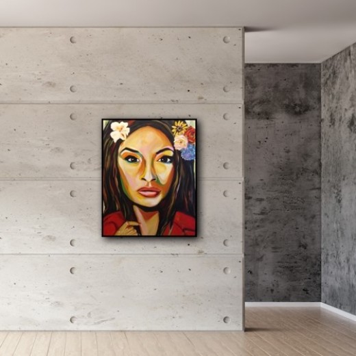 Linda Rahbek 80x100 cm