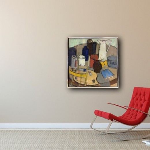 Knud Laursen 90x90 cm