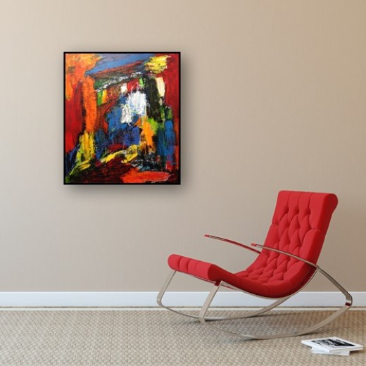 Jørgen Bæk 70x80 cm