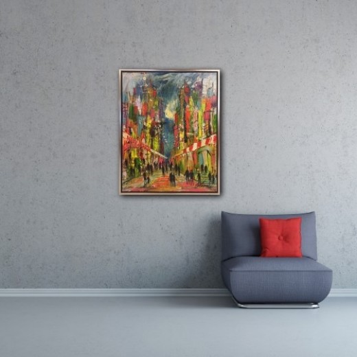 Poul Spanggaard 70x90 cm
