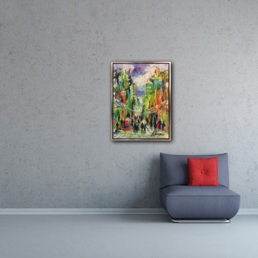 Poul Spanggaard 60x80 cm
