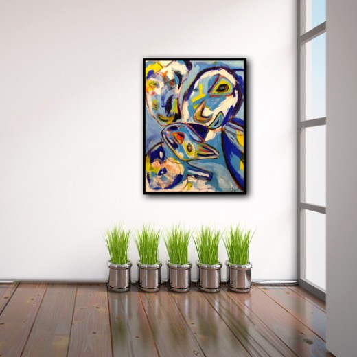 Inger Pedersen 60x80 cm