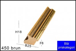SVÆVERAMME NR. 619 MAT SORT