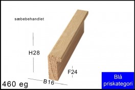 SVÆVERAMME NR. 619 MAT SORT