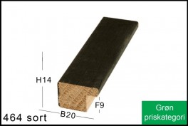 SVÆVERAMME NR. 619 MAT SORT