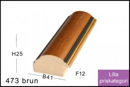 SVÆVERAMME NR. 619 MAT SORT