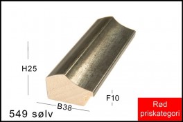 SVÆVERAMME NR. 619 MAT SORT