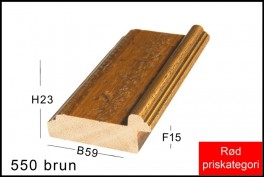 SVÆVERAMME NR. 619 MAT SORT