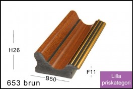 SVÆVERAMME NR. 619 MAT SORT