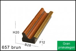 SVÆVERAMME NR. 619 MAT SORT