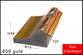 SVÆVERAMME NR. 619 MAT SORT