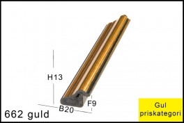 SVÆVERAMME NR. 619 MAT SORT