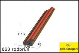 SVÆVERAMME NR. 619 MAT SORT