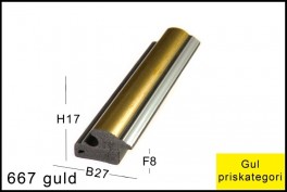 SVÆVERAMME NR. 619 MAT SORT