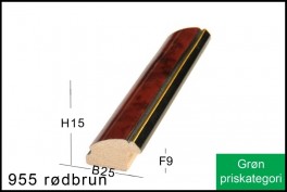 SVÆVERAMME NR. 619 MAT SORT