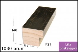SVÆVERAMME NR. 619 MAT SORT