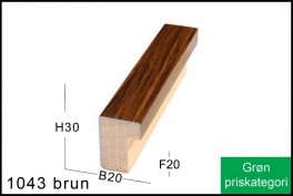 SVÆVERAMME NR. 619 MAT SORT