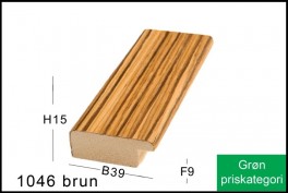 SVÆVERAMME NR. 619 MAT SORT