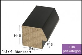 SVÆVERAMME NR. 619 MAT SORT