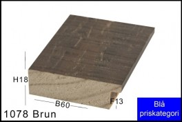 SVÆVERAMME NR. 619 MAT SORT